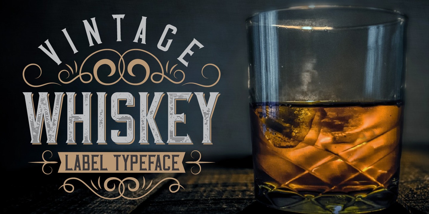 Font Vintage Whiskey