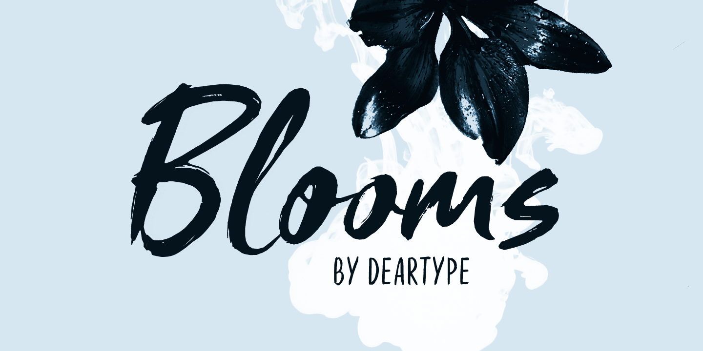 Font Blooms