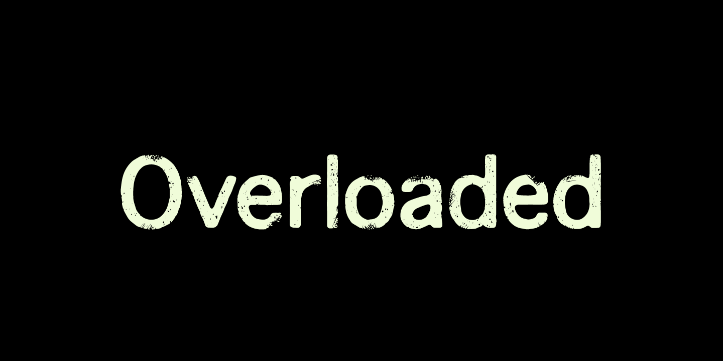 How to pronounce 'overladen' + meaning 
