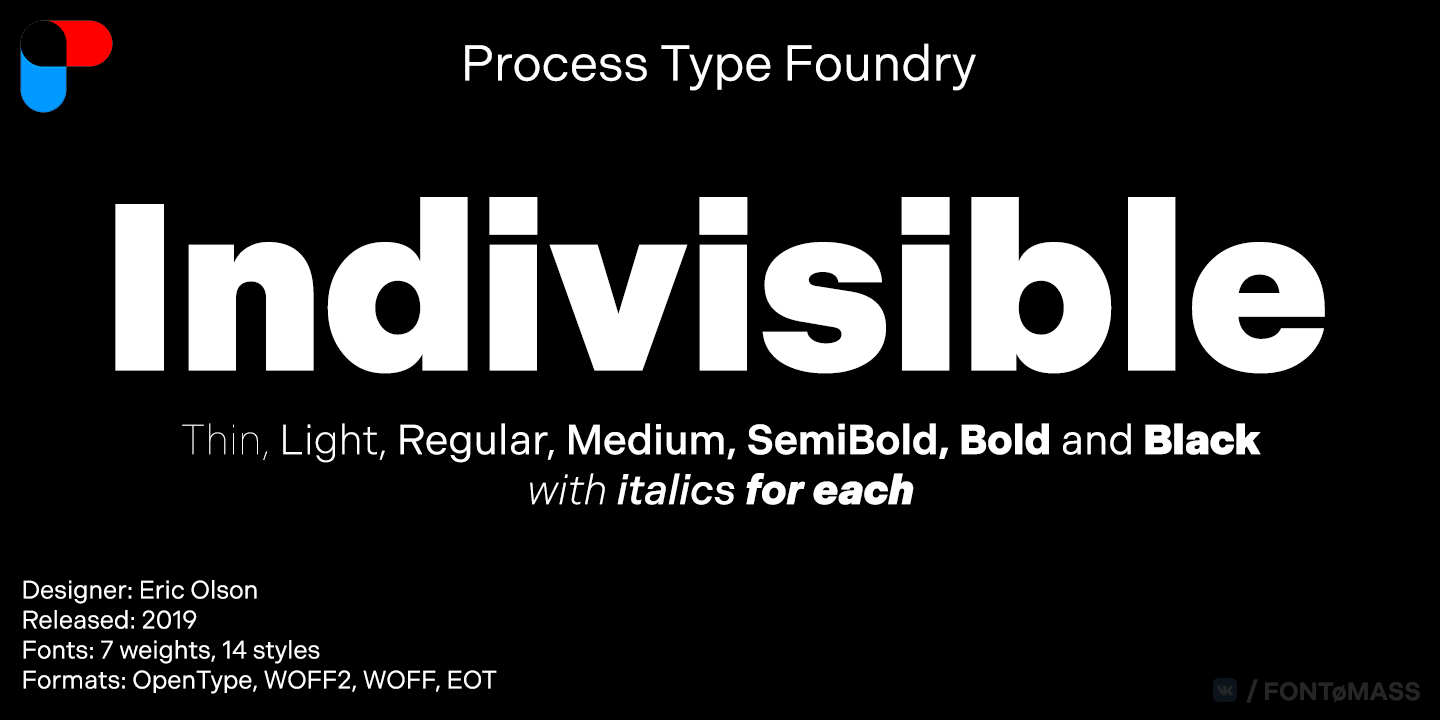 Font Indivisible