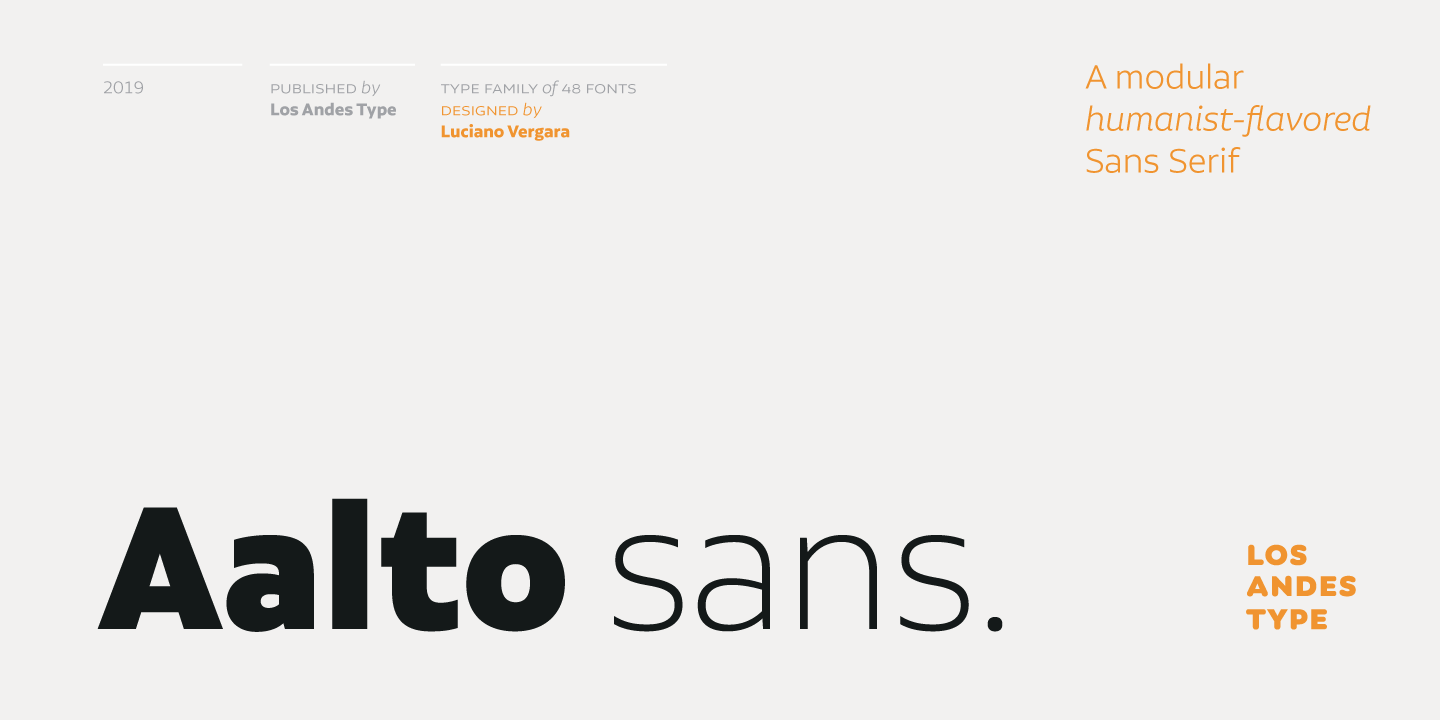 Font Aalto Sans Essential