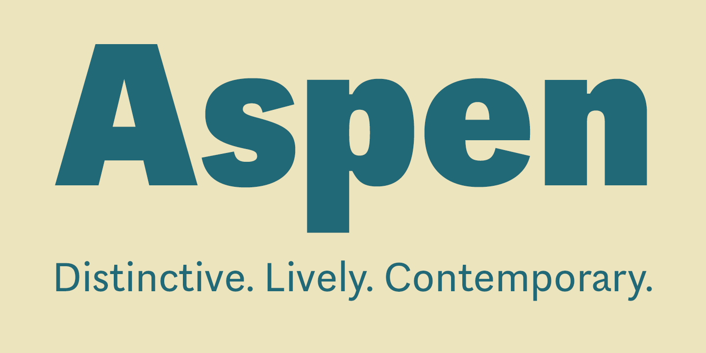 Font Aspen