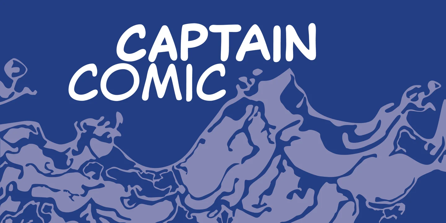 Font Captain Comic