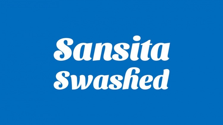 Font Sansita Swashed