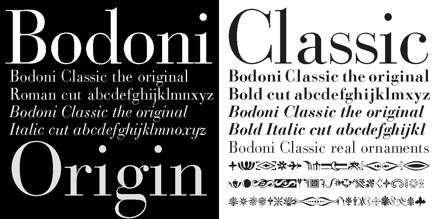 classic roman font