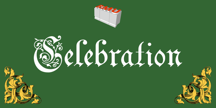 Font Celebration