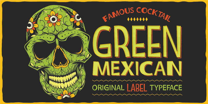 Font Green Mexican