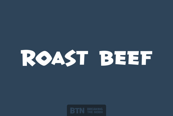 Font Roast Beef BTN
