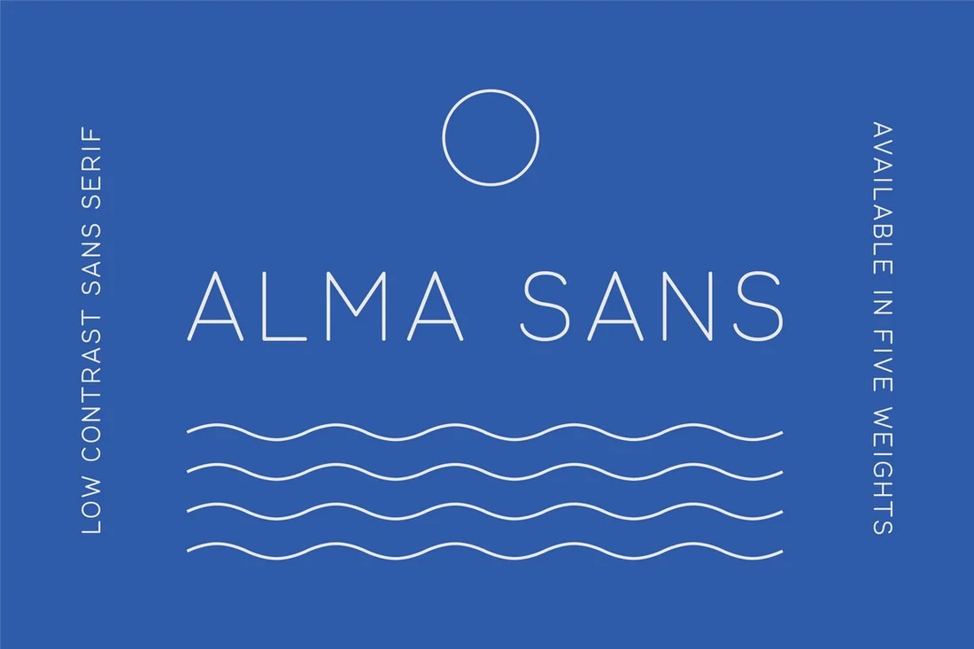 Font Alma Sans