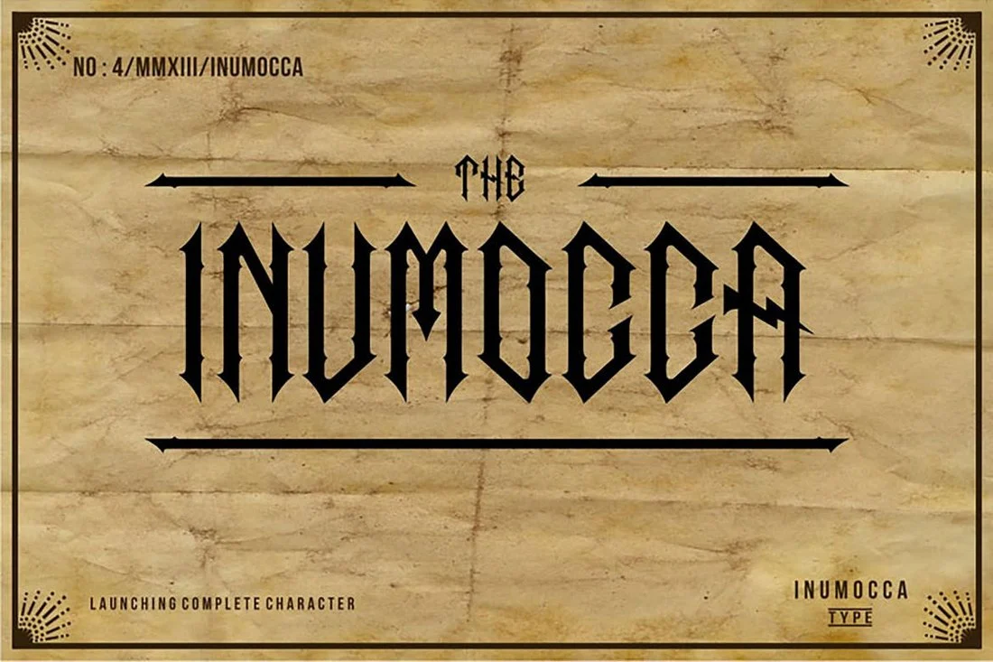 Font Inumocca