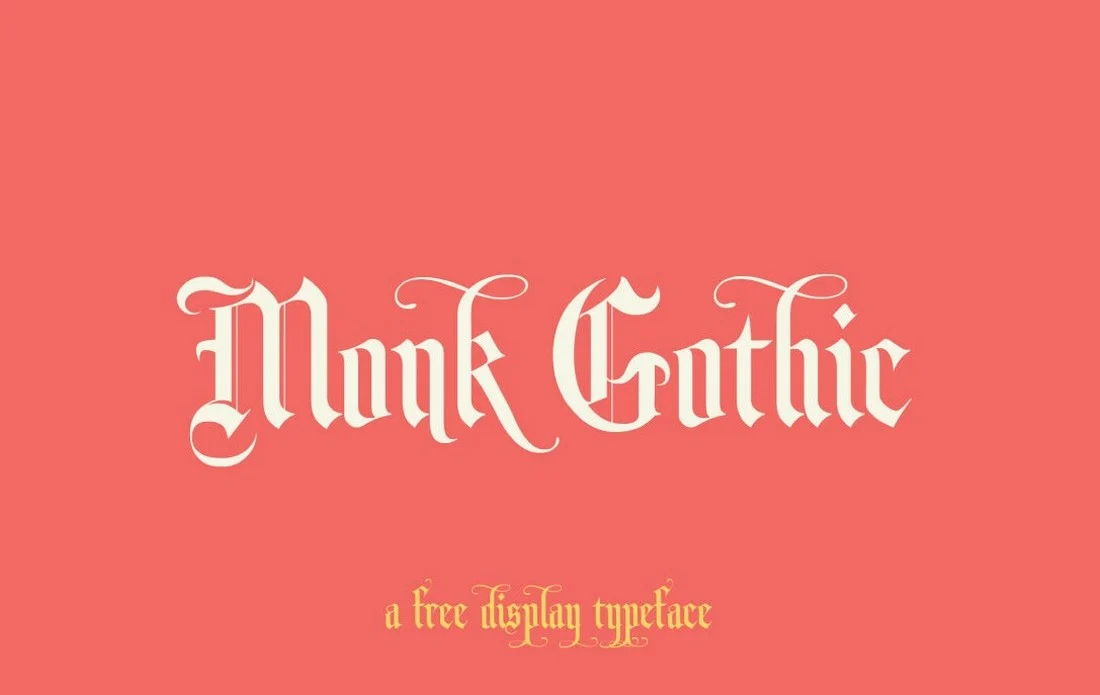 Font Monk Gothic