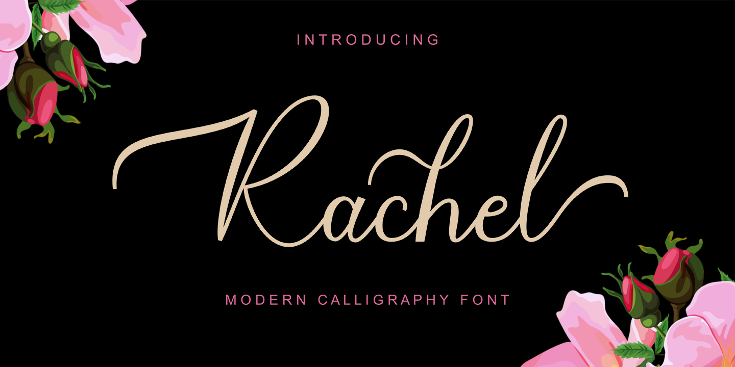 Rachel Lettering Cursive Font Rachel – Download and Install for Your Website