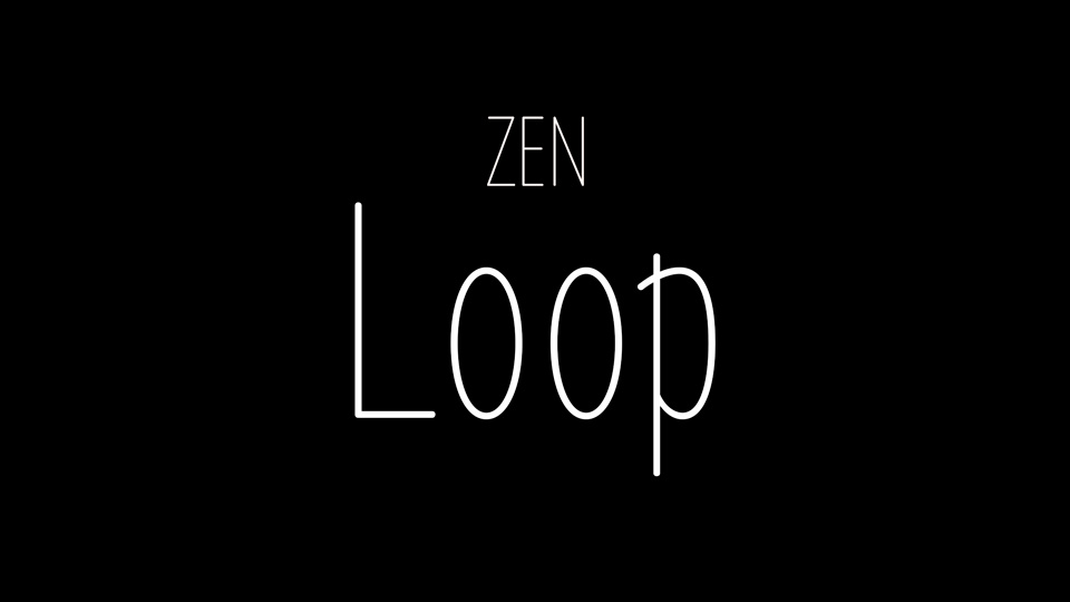 Font Zen Loop