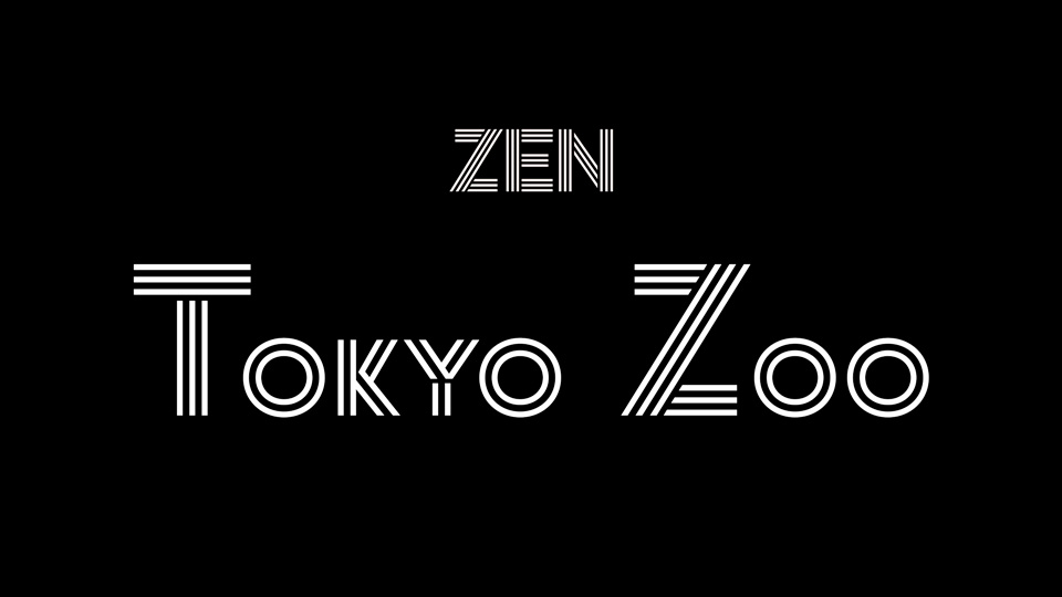 Font Zen Tokyo Zoo