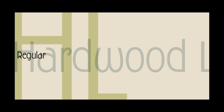 Font Hardwood