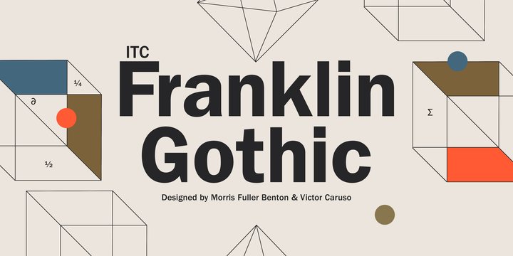 Font ITC Franklin Gothic