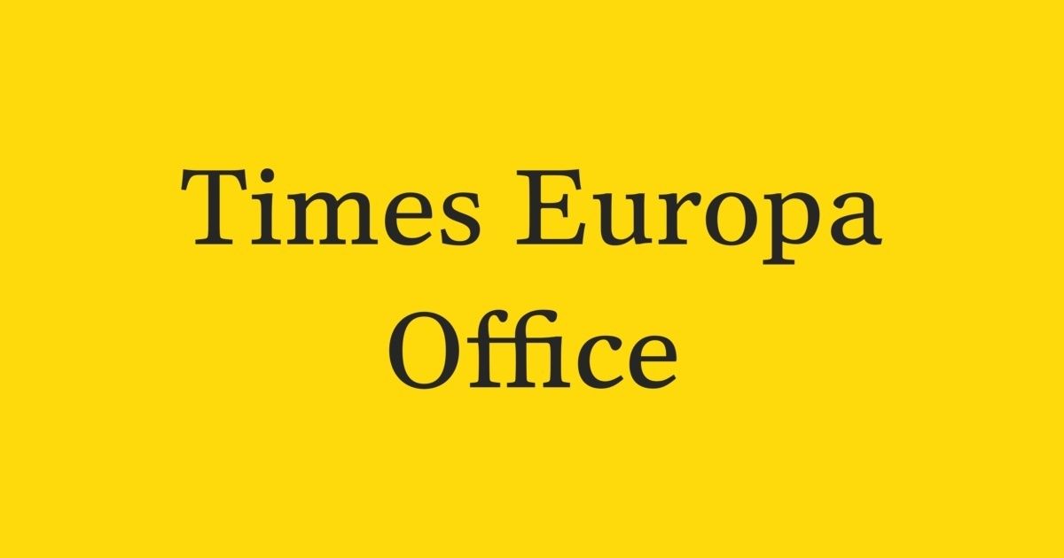 Font Times Europa