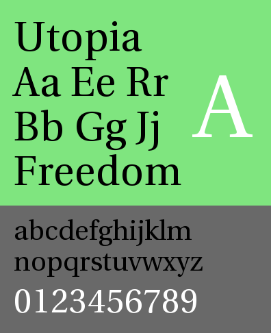 utopia font free download mac