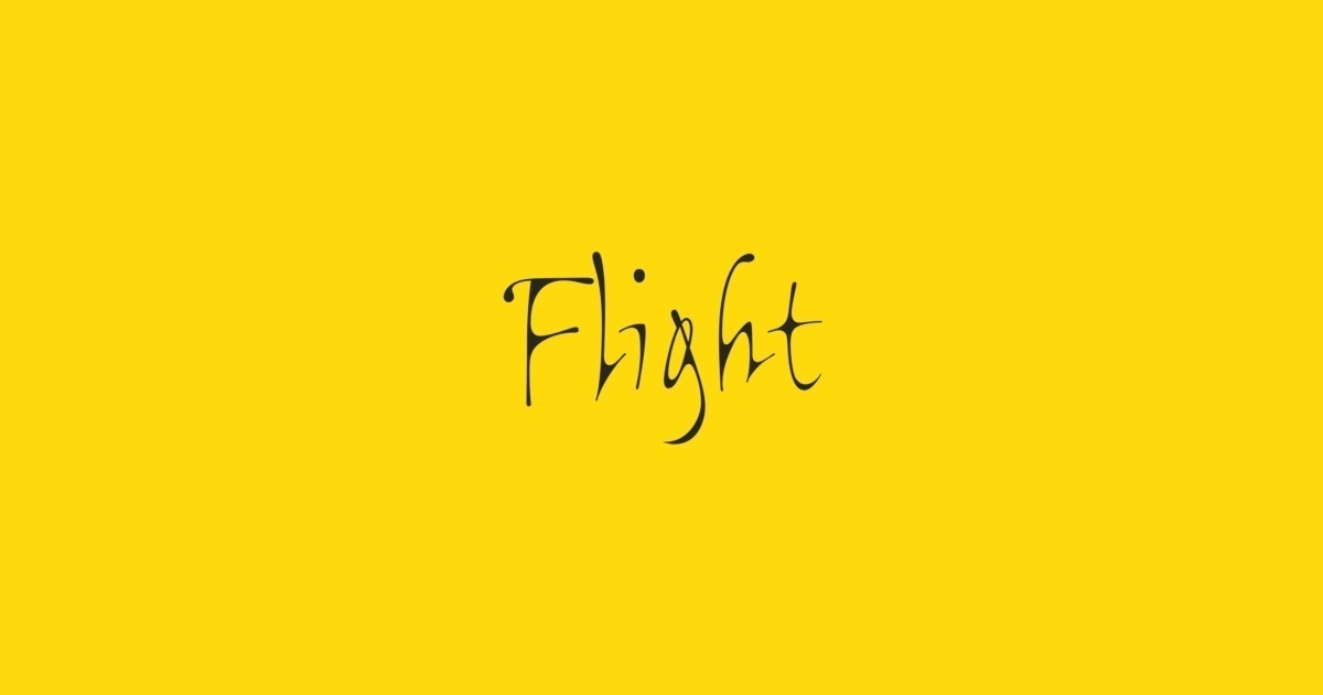 Font Flight