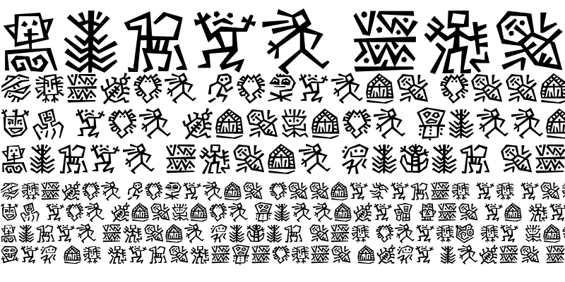 Font Ancestor ITC