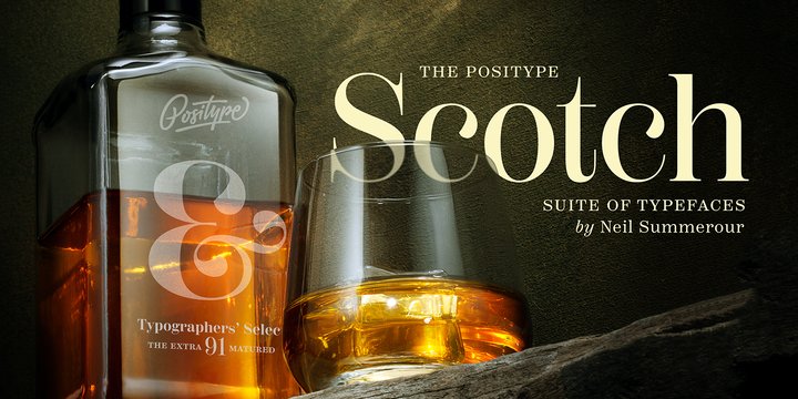 Font Scotch Display Condensed