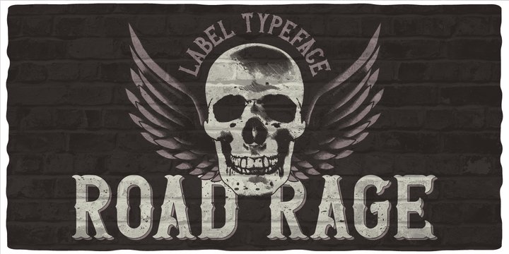 Font Road Rage