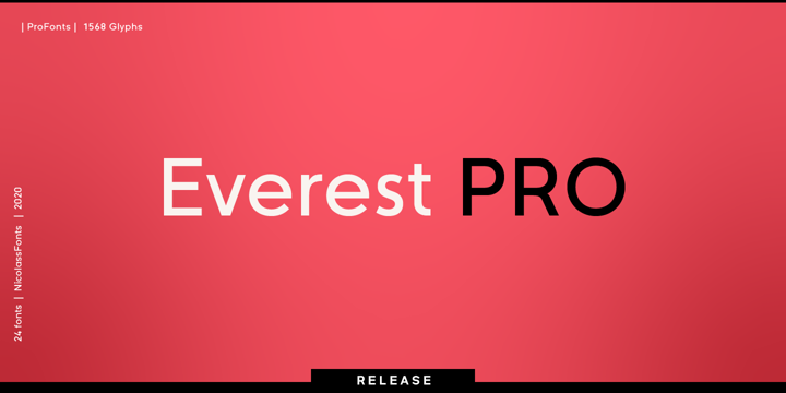 Font Everest Pro