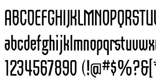 Font Outback ITC