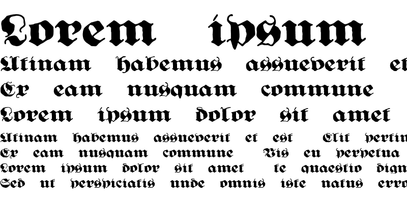 Font Ghost Gothic