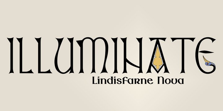 Font Lindisfarne