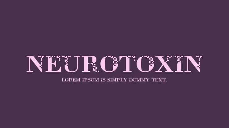 Font Neurotoxin