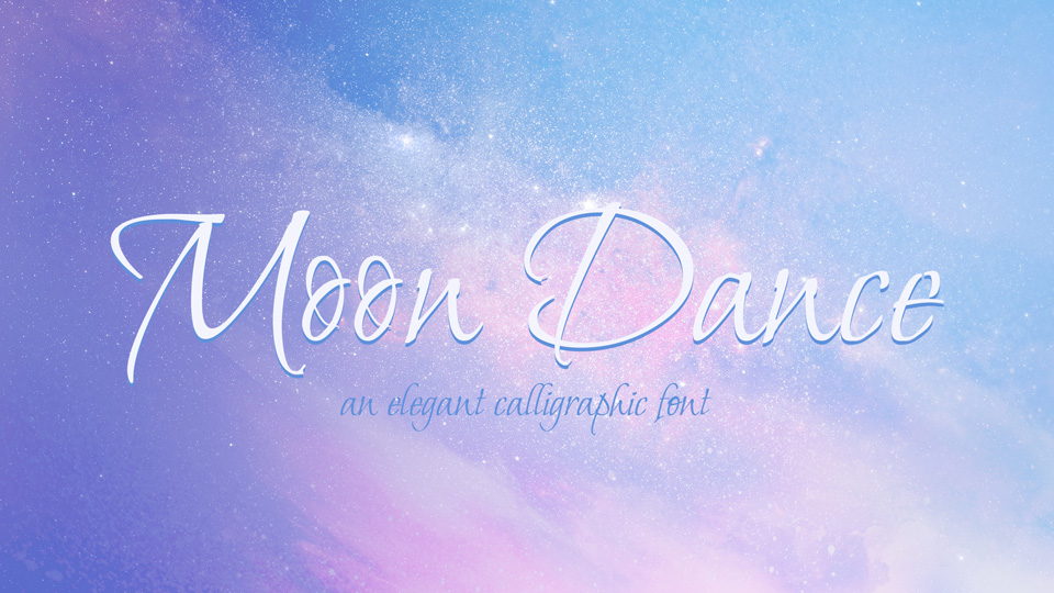Font Moon Dance