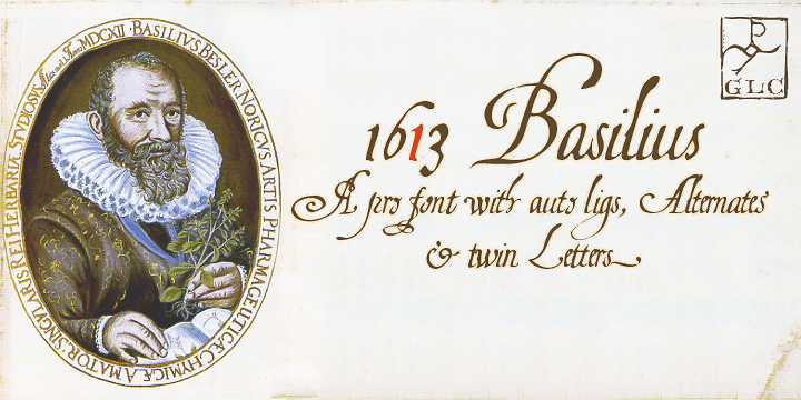 Font 1613 Basilius