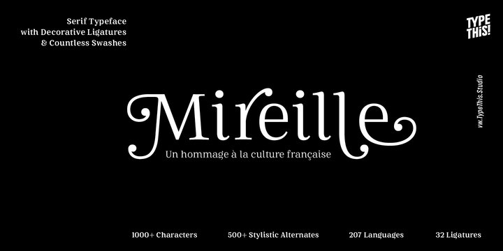 Font Mireille