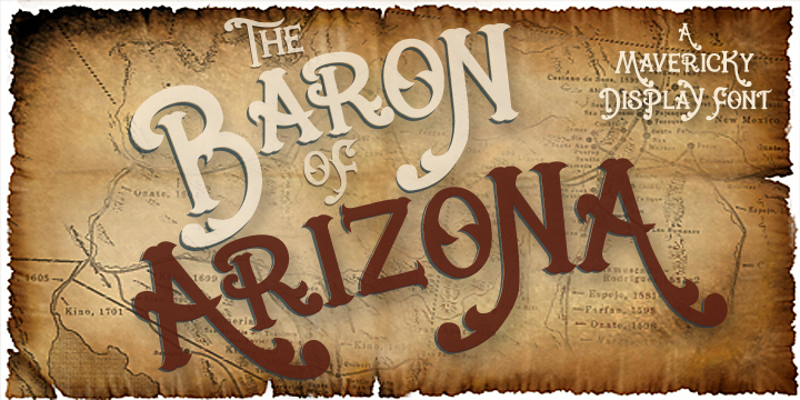 Font Baron Of Arizona