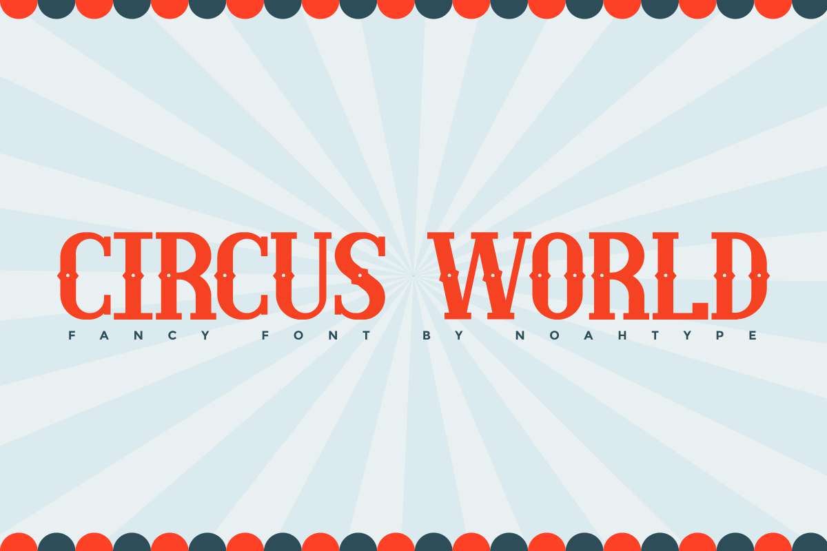Font Circus World