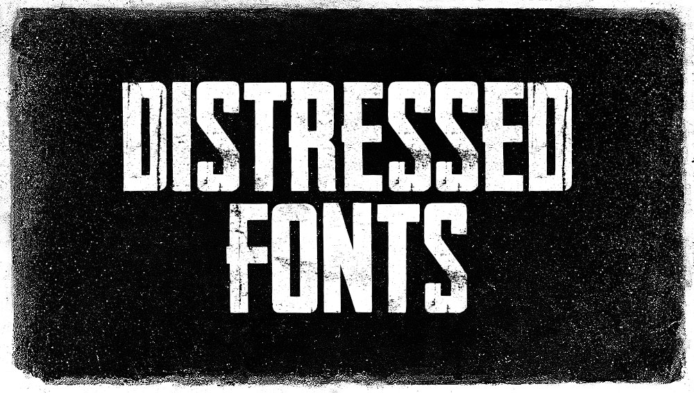 Font Distressed