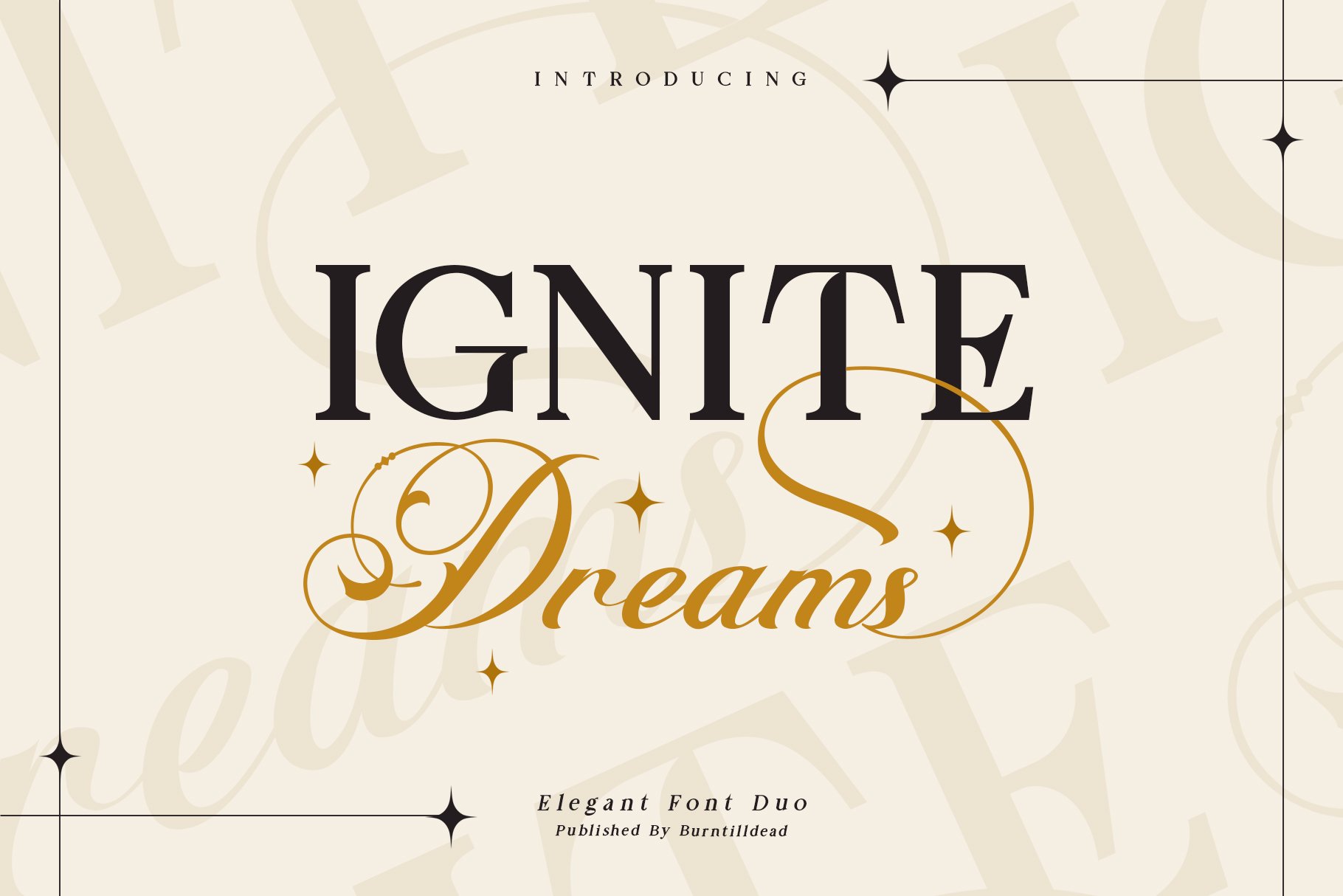 Font Ignite Dreams