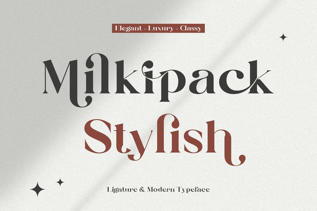 Font Milkipack