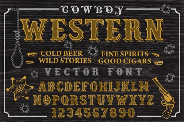 Font Western