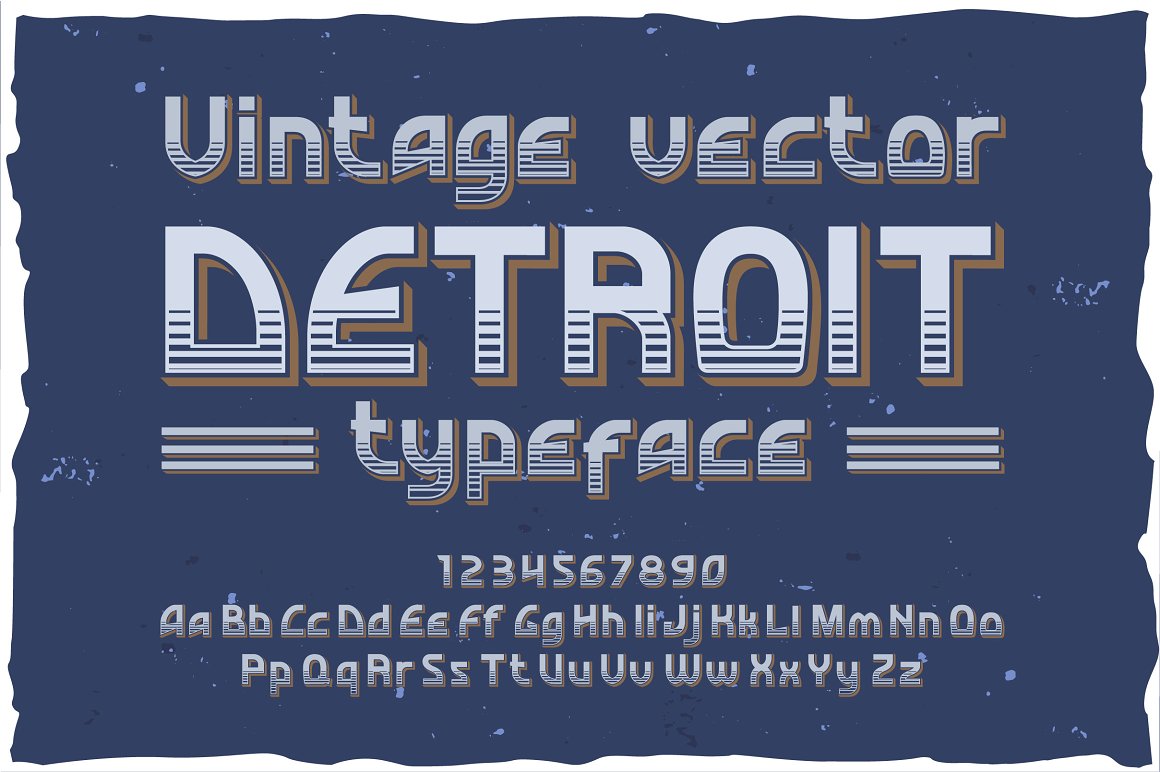 Detroit Font, Webfont & Desktop