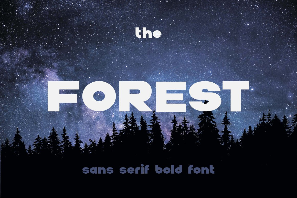 Font Forest