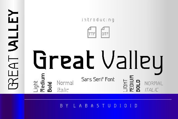 Font Great Valey