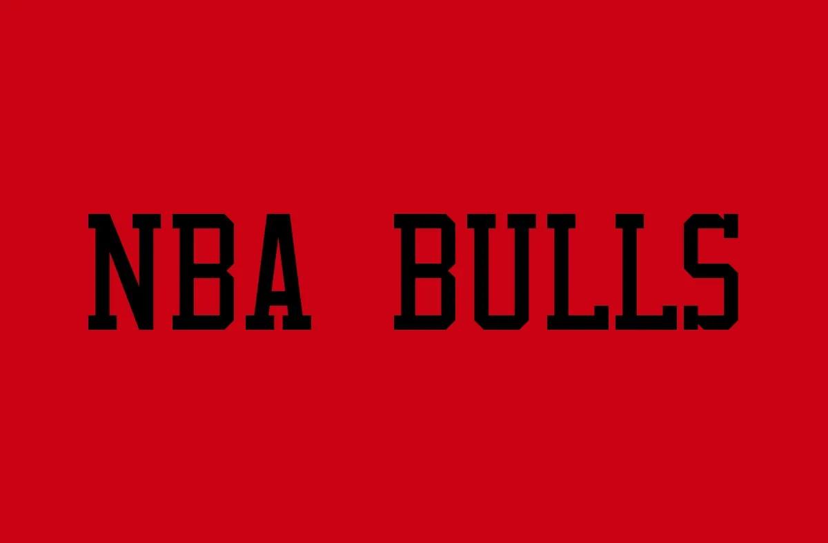 Font NBA Bulls