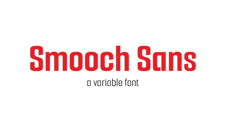Font Smooch Sans