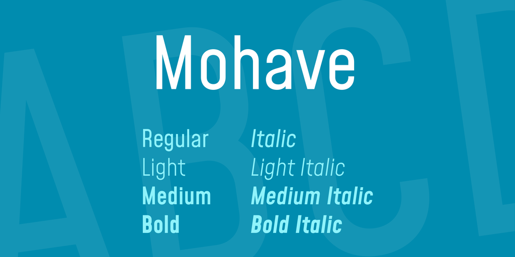 Font Mohave