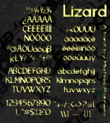 Font Lizards