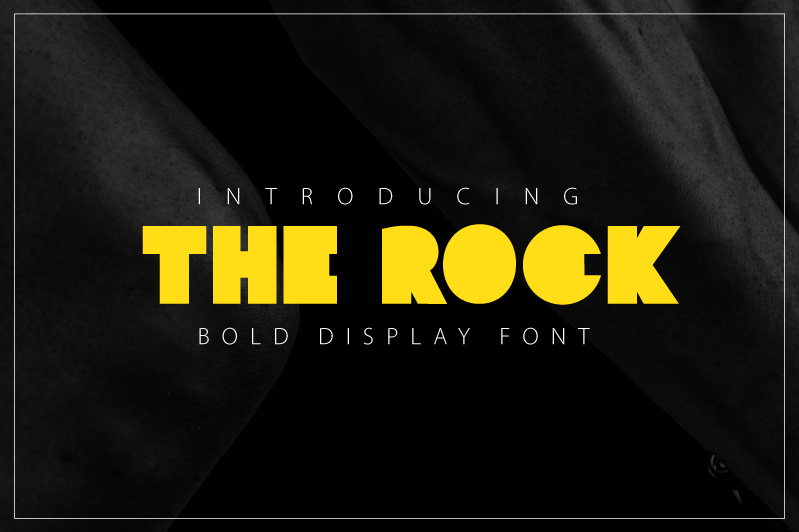 Font The Rock