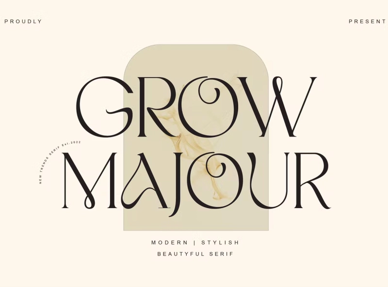 Font Grow Majour