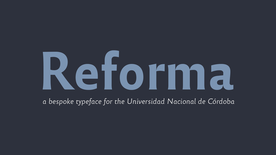 Font Reforma